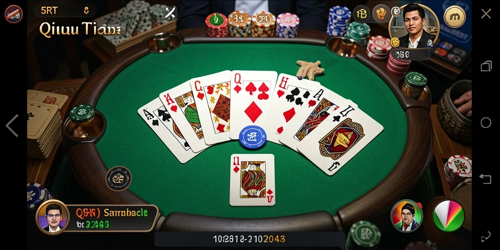 Screenshot gameplay QiuQiu yang menarik di 5RT.