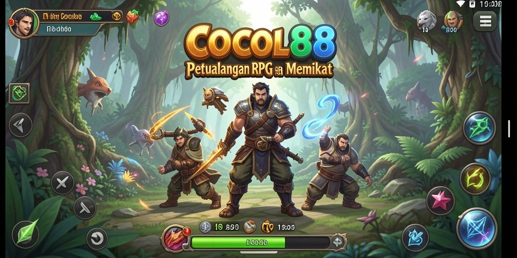 Tampilan gameplay menarik dari COCOL88 yang penuh aksi.