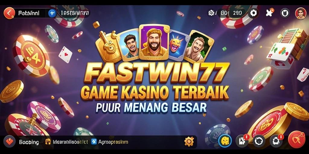 Tampilan menakjubkan dari gameplay Kasino di FASTWIN77.