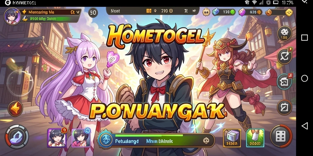 Gameplay HOMETOGEL yang memukau di dunia anime.