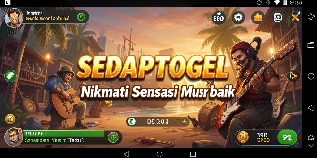Tampilan gameplay SEDAPTOGEL yang seru dan interaktif.
