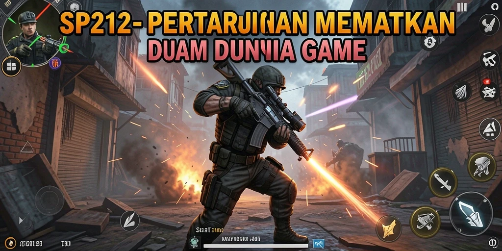 Tampilan seru dari gameplay SP212 yang menegangkan.